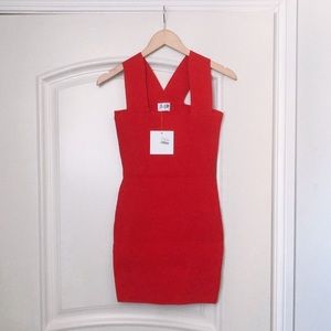 Red Bodycon Dress | SEEK LF
